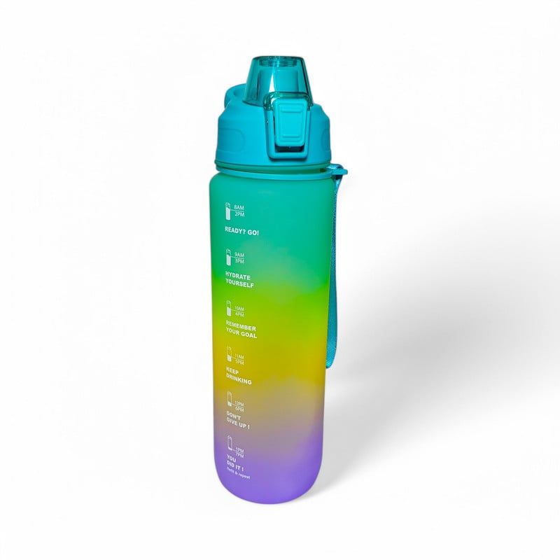 YOYOSO - TERMO VERDE PLASTICO DEGRADADO -1L
