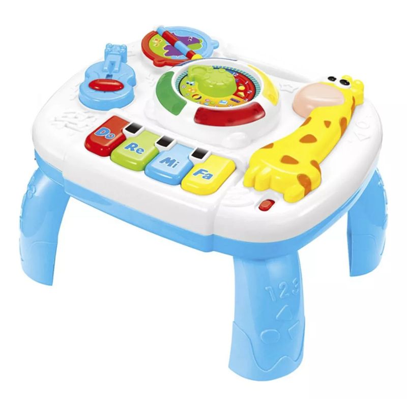 JUGANDO Y EDUCANDO - Juego Didáctico Mesa Interactiva Luces Y Sonidos Para Bebés