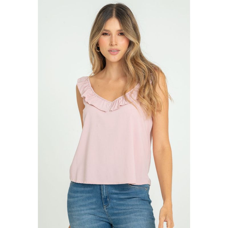 RAGGED - Blusa araujo Rosado palo de rosa Ragged