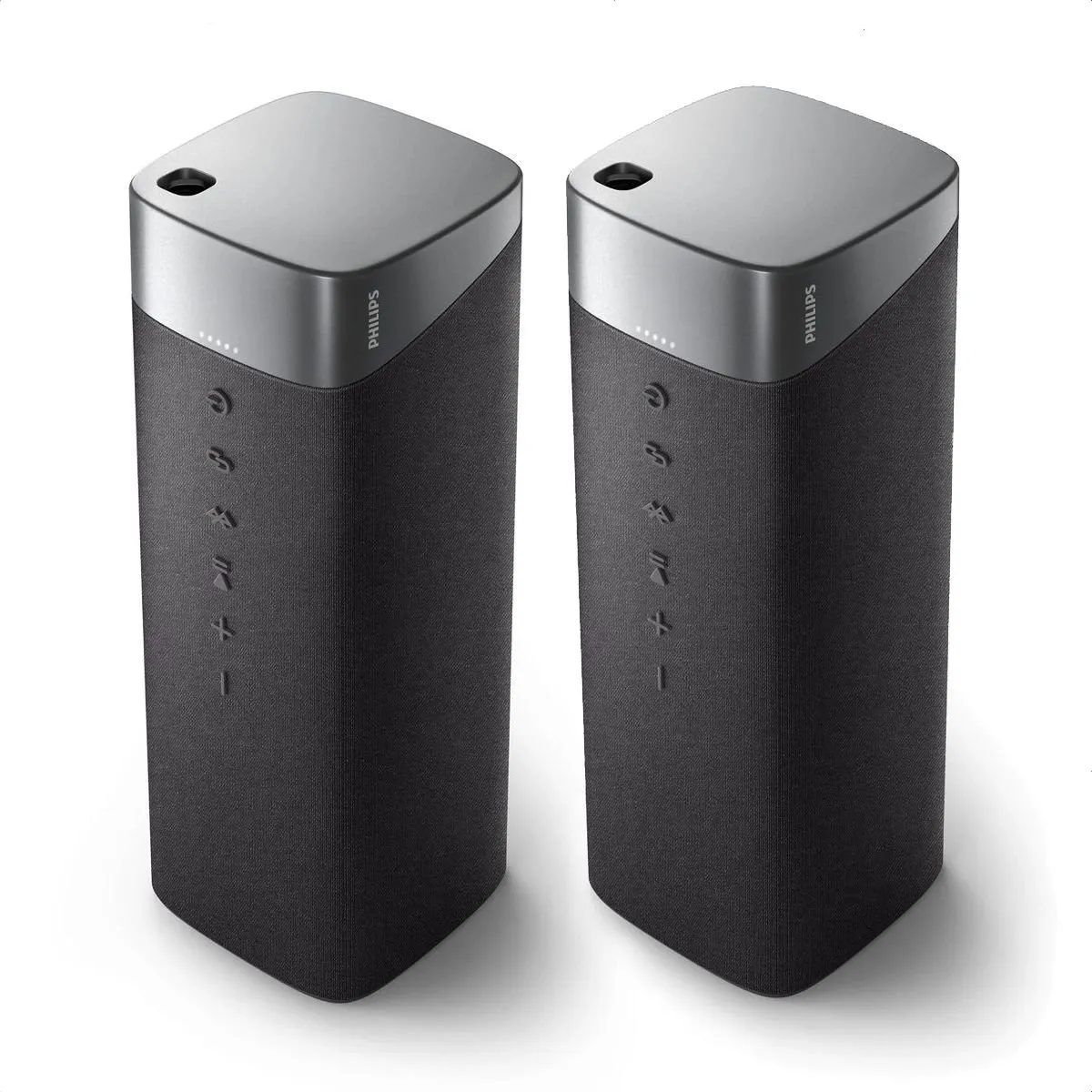 PHILIPS - Kit Estéreo 2 Parlante Inalámbrico Philips Tas7505, 60W, IPX7
