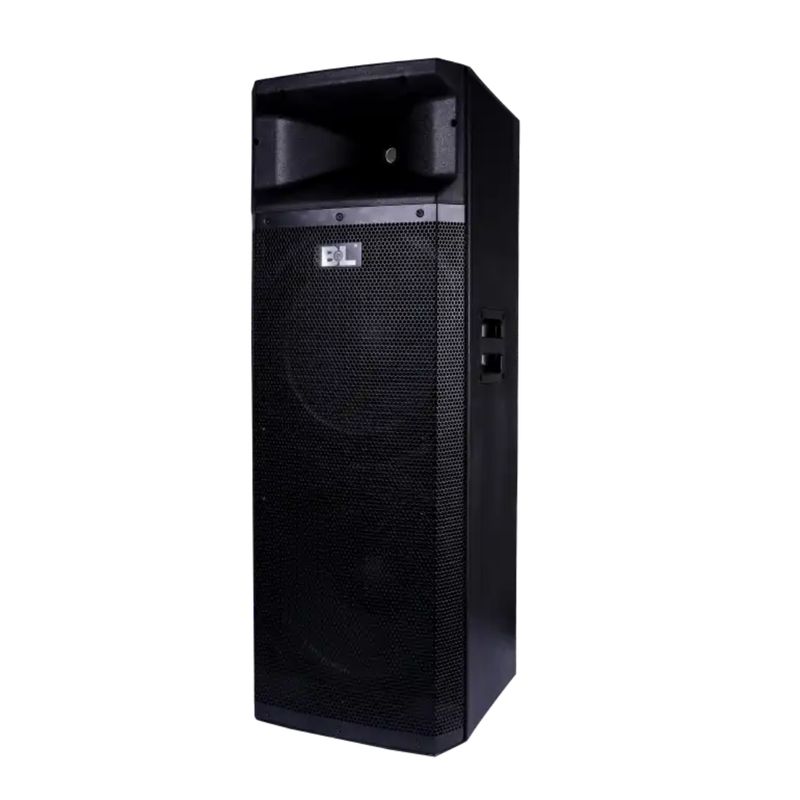 GENERICO - CABINA AMPLIFICADA DE AUDIO DOBLE PARLANTE DE 15’ B&L