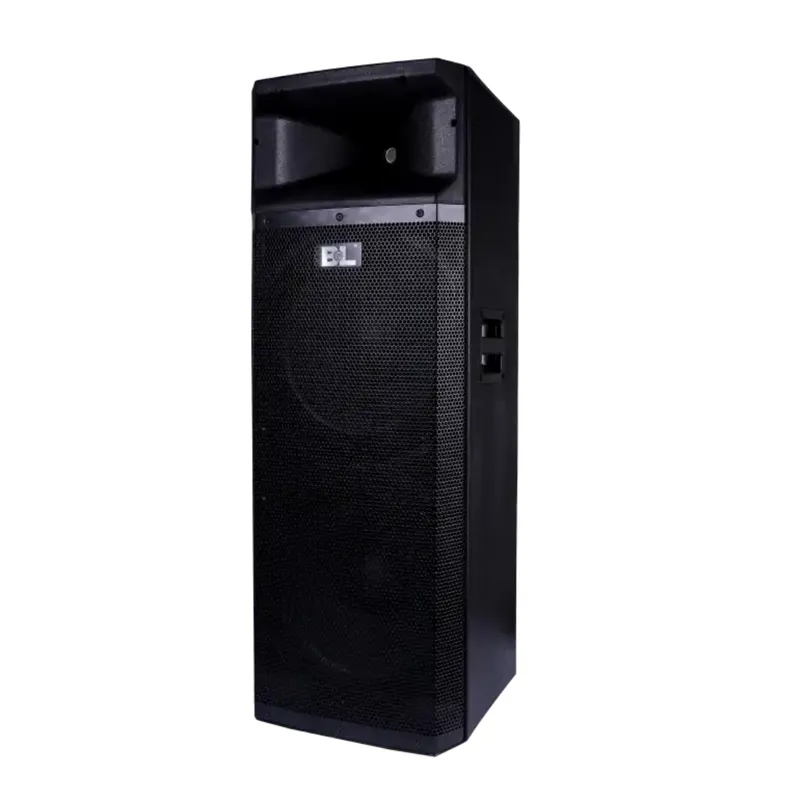 GENERICO - CABINA AMPLIFICADA DE AUDIO DOBLE PARLANTE DE 15’ B&L