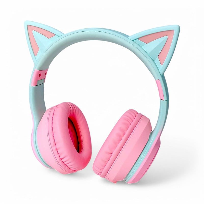 YOYOSO - AUDIFONOS INALAMBRICOS GATO - ROSADO