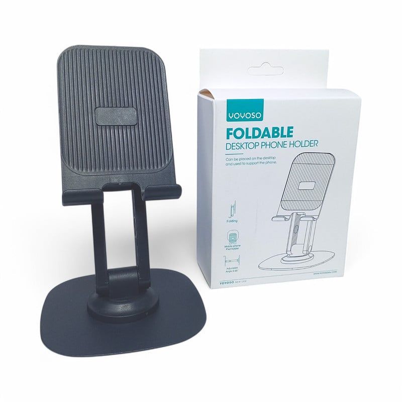 YOYOSO - SOPORTE NEGRO PARA TELEFONO MOVIL - TIPO 3