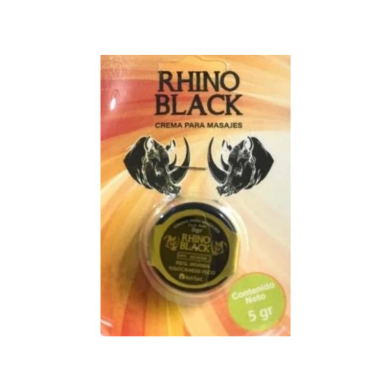 NUTRISANT - Retardante Intimo Crema Rhino Black 5 Gr