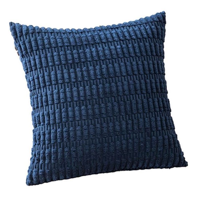 GENERICO - Funda Cojín Para Sala Decorativo Azul Claro 45x45cm Refconill AzulConill