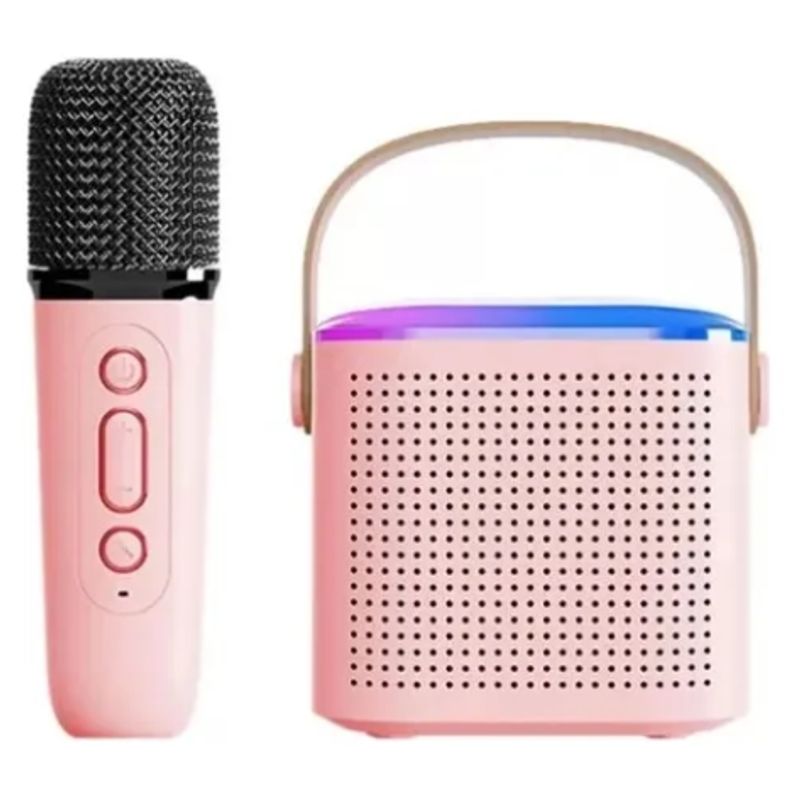 GENERICO - Parlante Karaoke Microfono Bluetooth Familiar Hogar Inalambr
