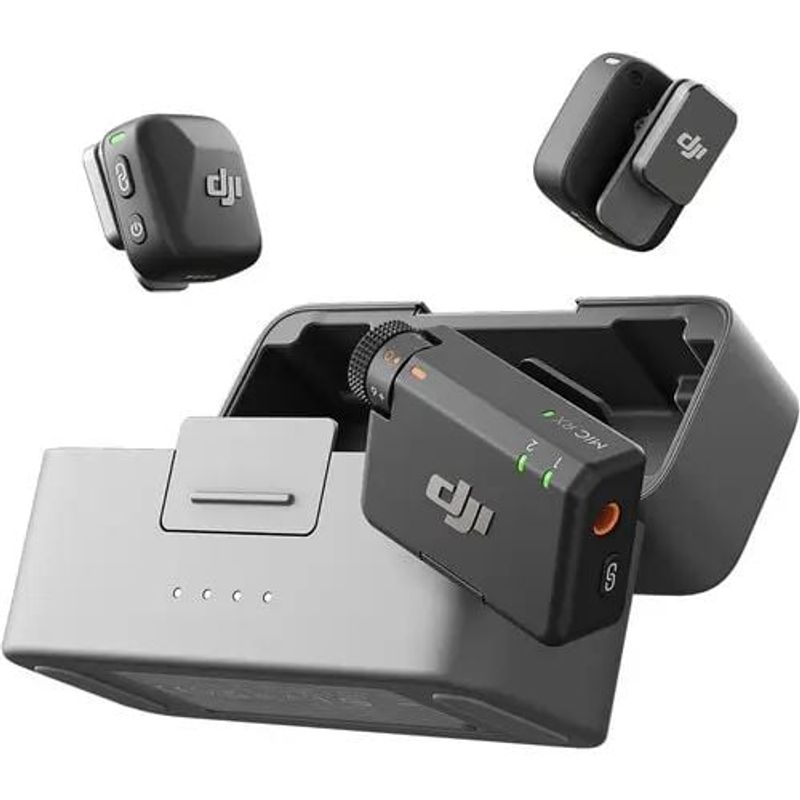 DJI - microfono Dji Mic Mini Kit Dual 2 Trasmisores, 1 Receptor