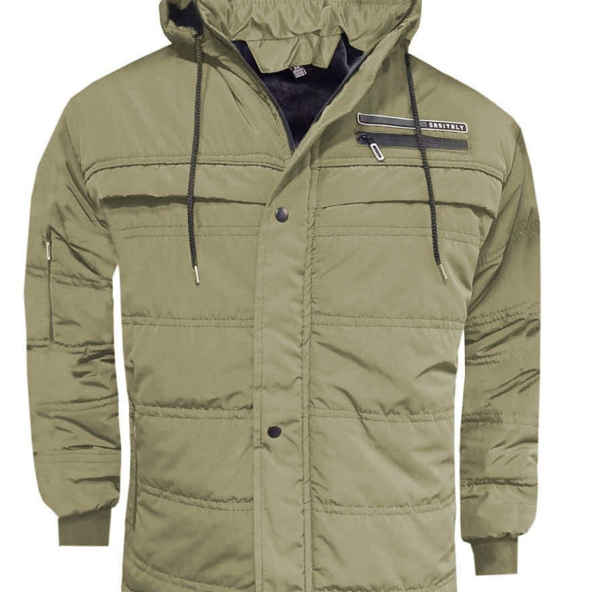 MODA EN CIRCUITO - Chaqueta Impermeable para Hombre SIN RESORTE