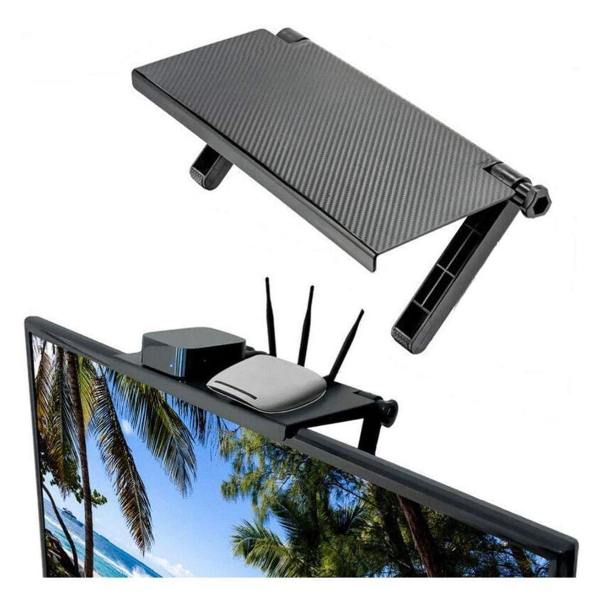 SKY - Repisa Base Soporte Ajustable Mesa Deco Pantalla Tv Monitor