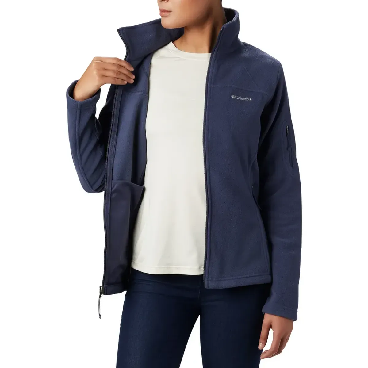 COLUMBIA - Buzo Mujer COLUMBIA FAST TREK II JACKET Gris COLUMBIA