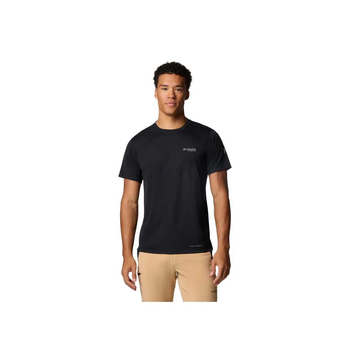 COLUMBIA - Camiseta Hombre Columbia CIRQUE RIVER PRO SS Negro COLUMBIA