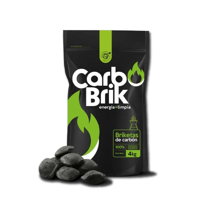 CARBOBRIK - Carbobrik Briquetas de Carbón Ecológicas Asados Parrillas Barriles