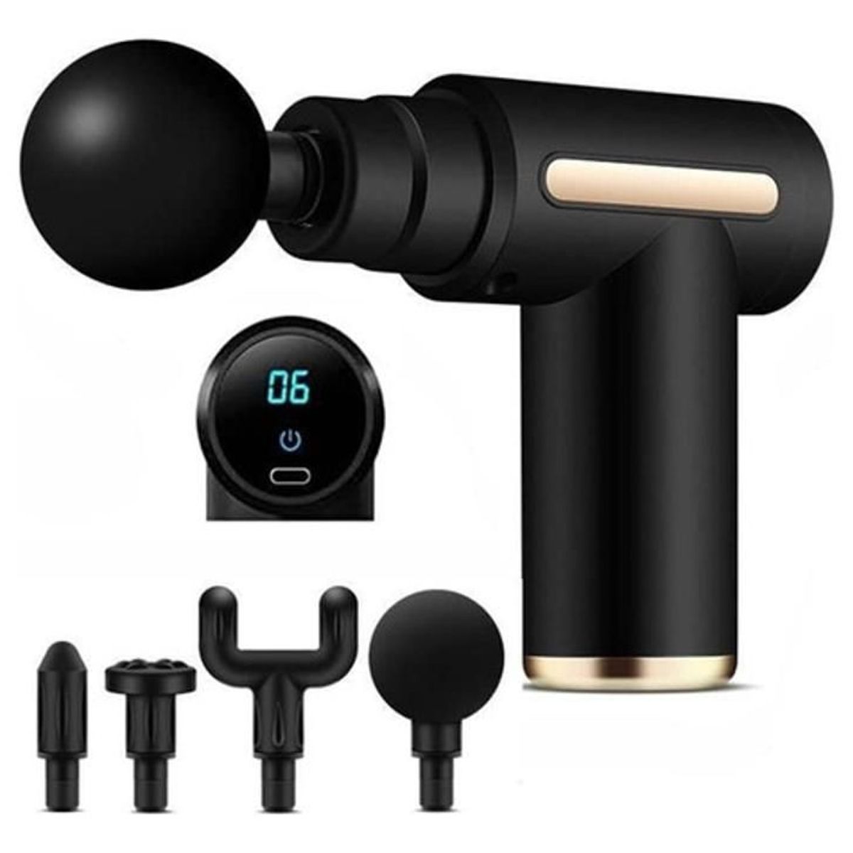 GENERICO - Mini Masajeador Eléctrico Muscular Portátil Cuidado Personal