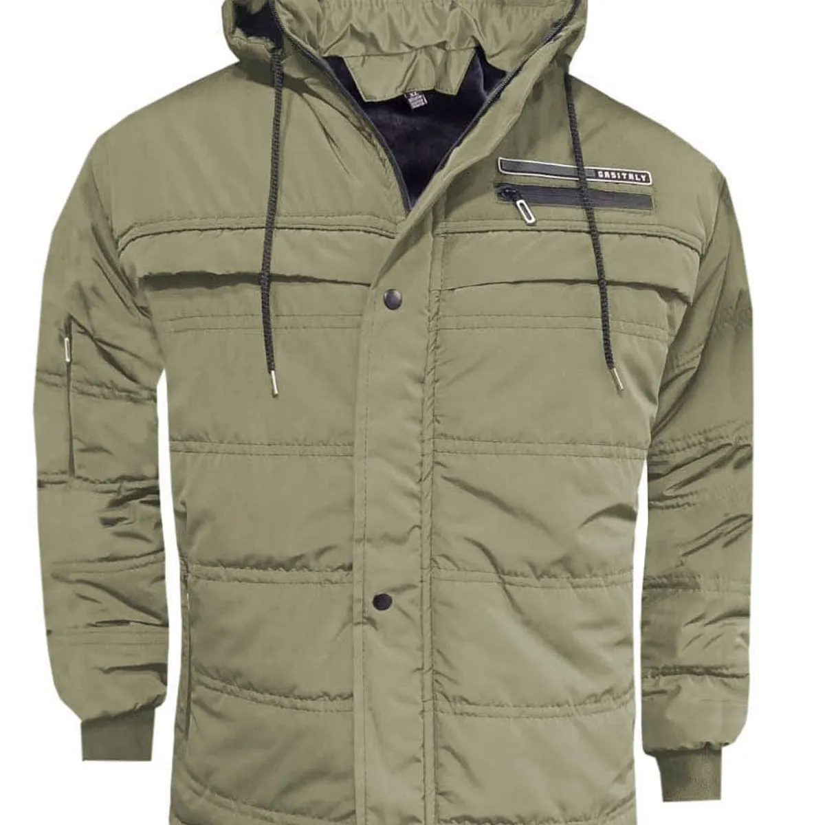 MODA EN CIRCUITO - Chaqueta Impermeable para Hombre SIN RESORTE