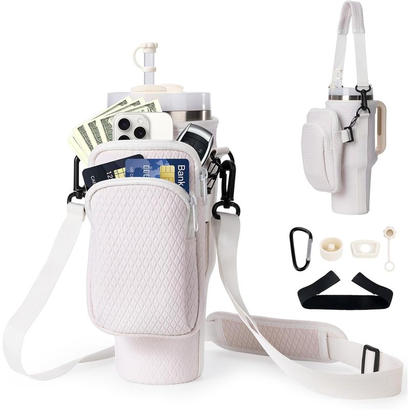 GENACOL - Funda Bolso Porta Botella Para Termo Vaso Stanley Contigo