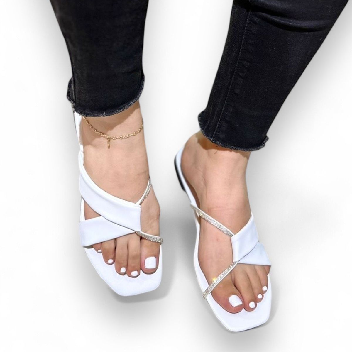 INCO - Sandalia Mujer MTK Diamond Blanco