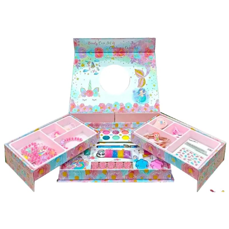 GENERICO - Juego Maquillaje Infantil Expandible Cosmeticos Lavable