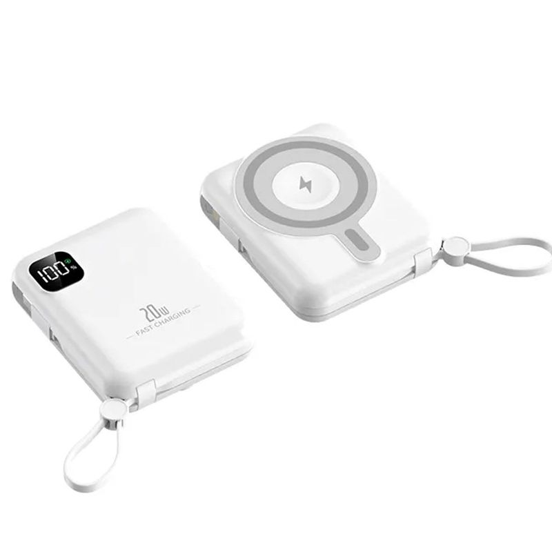 GENERICO - Power Bank Inalambrico 10000mah 225w Tipo C Y Lightning