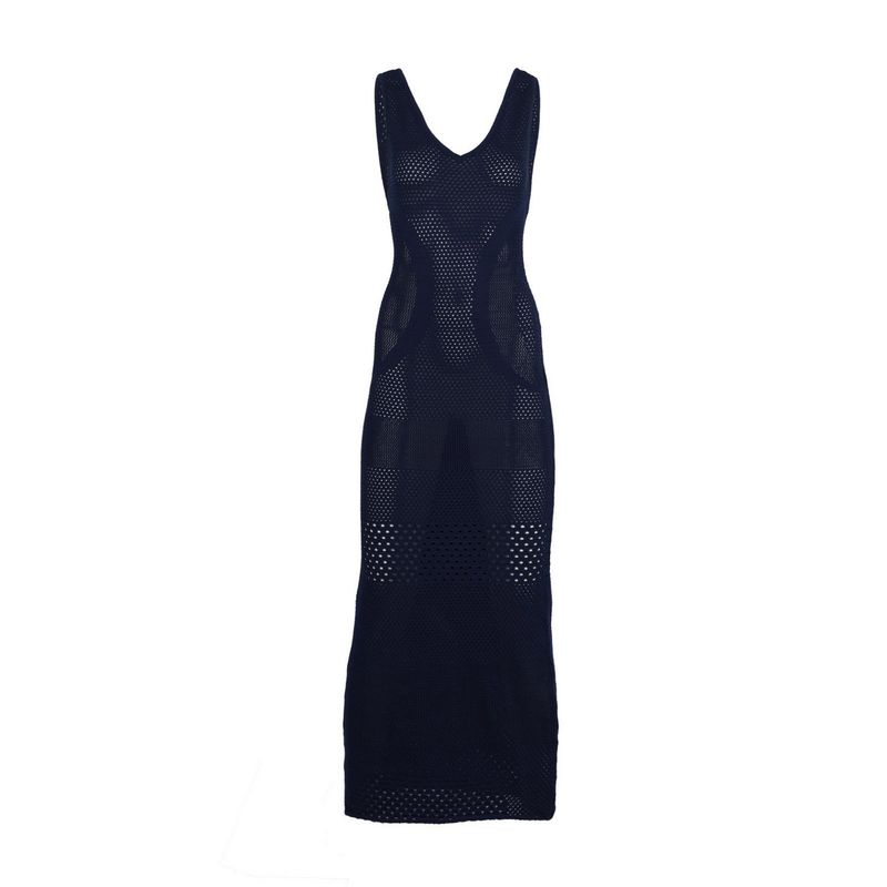 VOIE - Vestido corozo VOIE Azul MVMVCOROZOBLUE