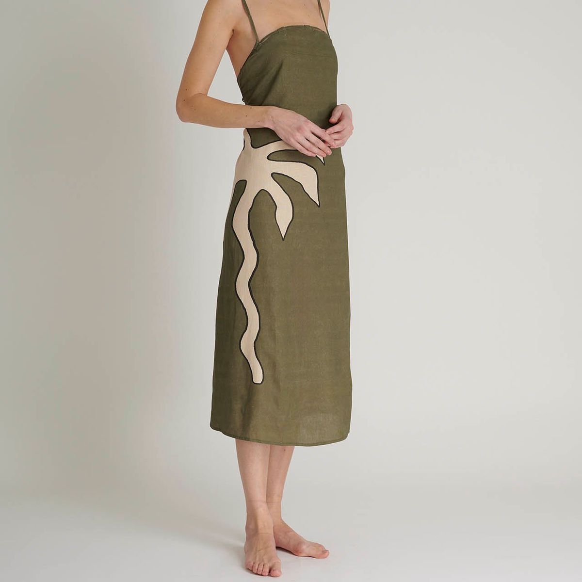 VOIE - Vestido sand torm VOIE Verde MVMVSANDTORMGREE