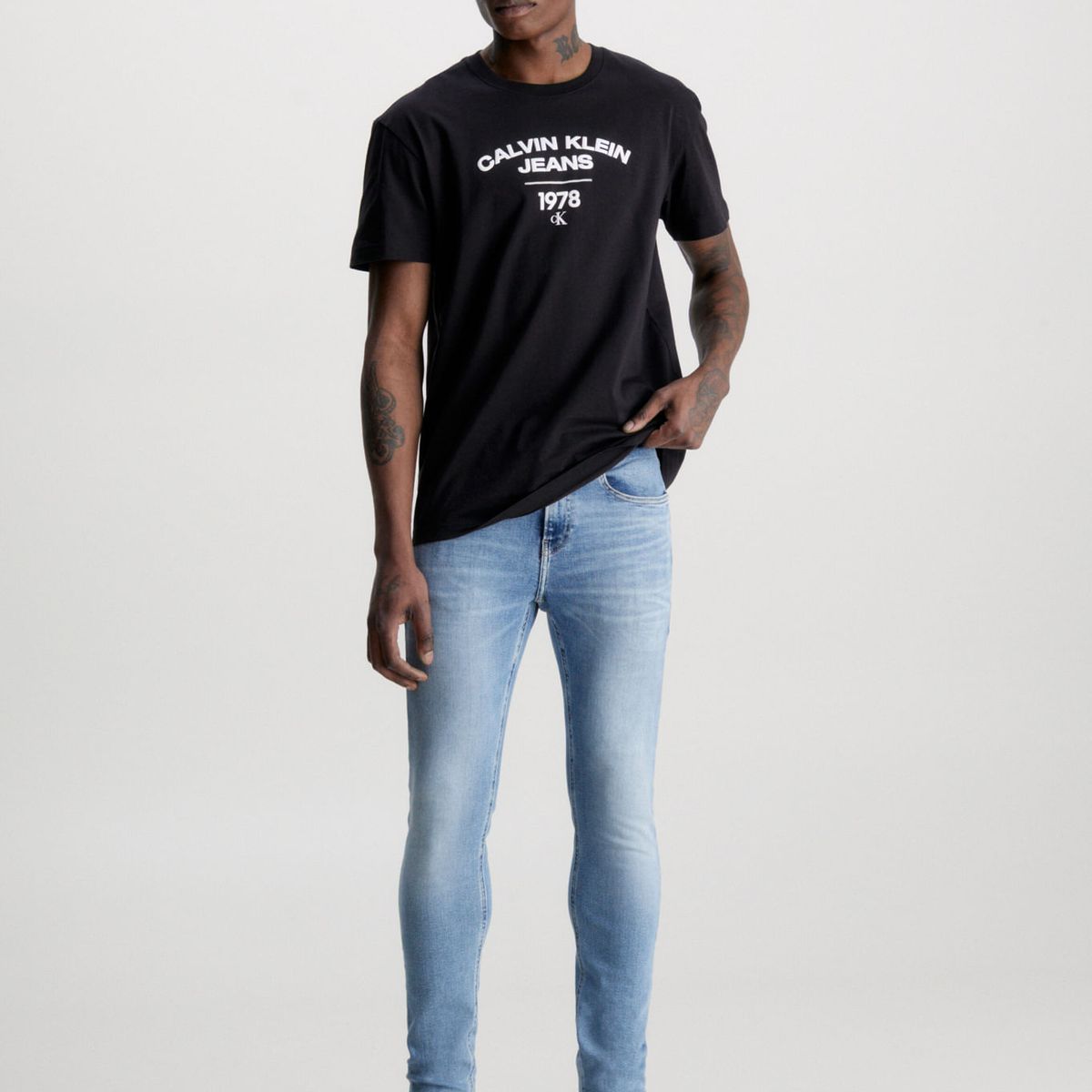 CALVIN KLEIN - Jean Azul Skinny Calvin Klein