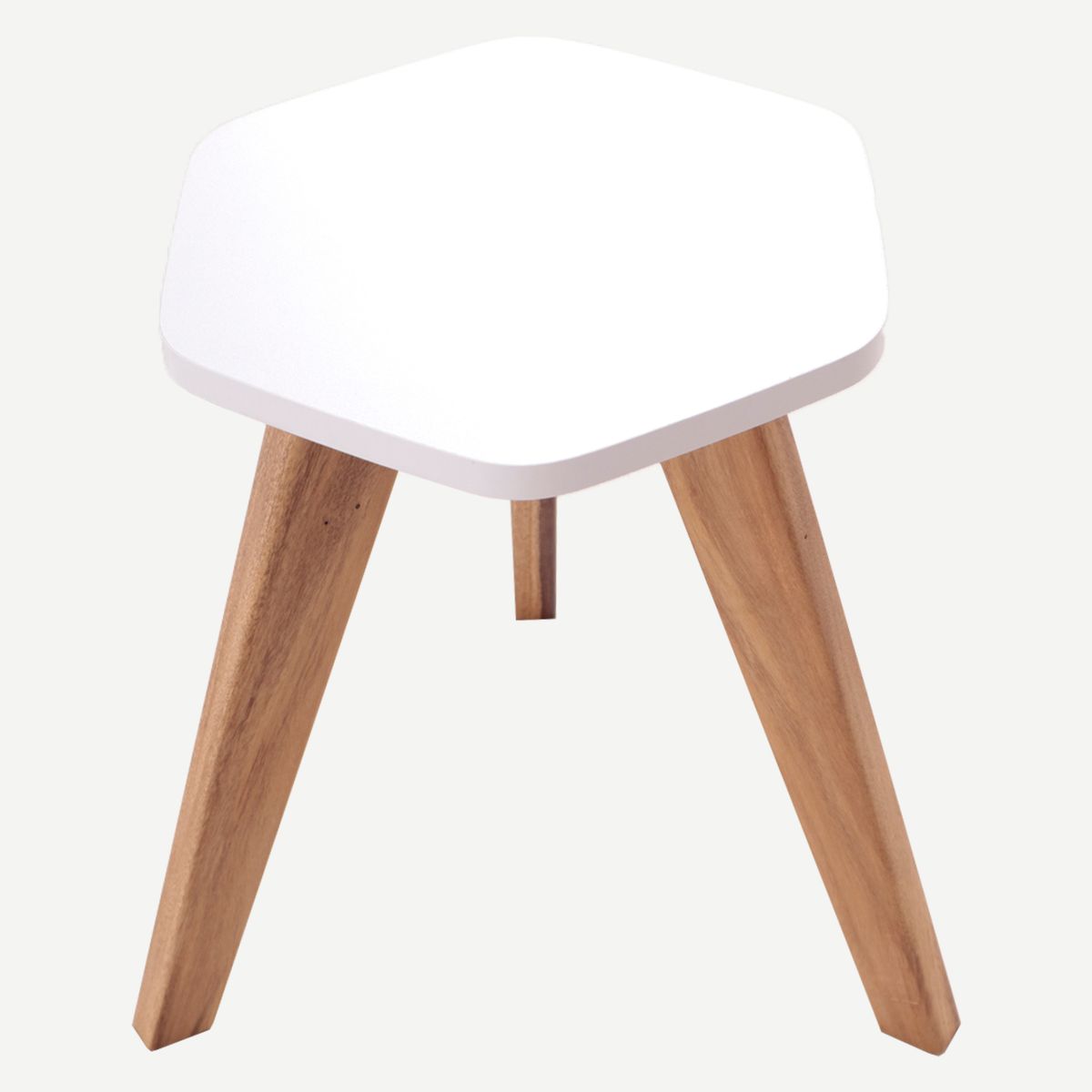 GENERICO - Mesa Auxiliar Nórdica hexagonal Pequeña