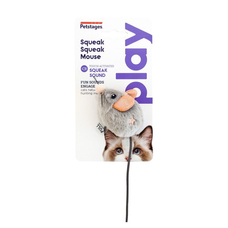 PETSTAGES - Petstages Squeak Squeak Mouse Juguete Gato