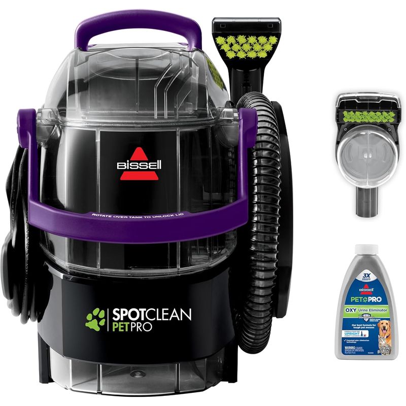 BISSELL - Limpiador de alfombras portátil BISSELL SpotClean Pet Pro 2458