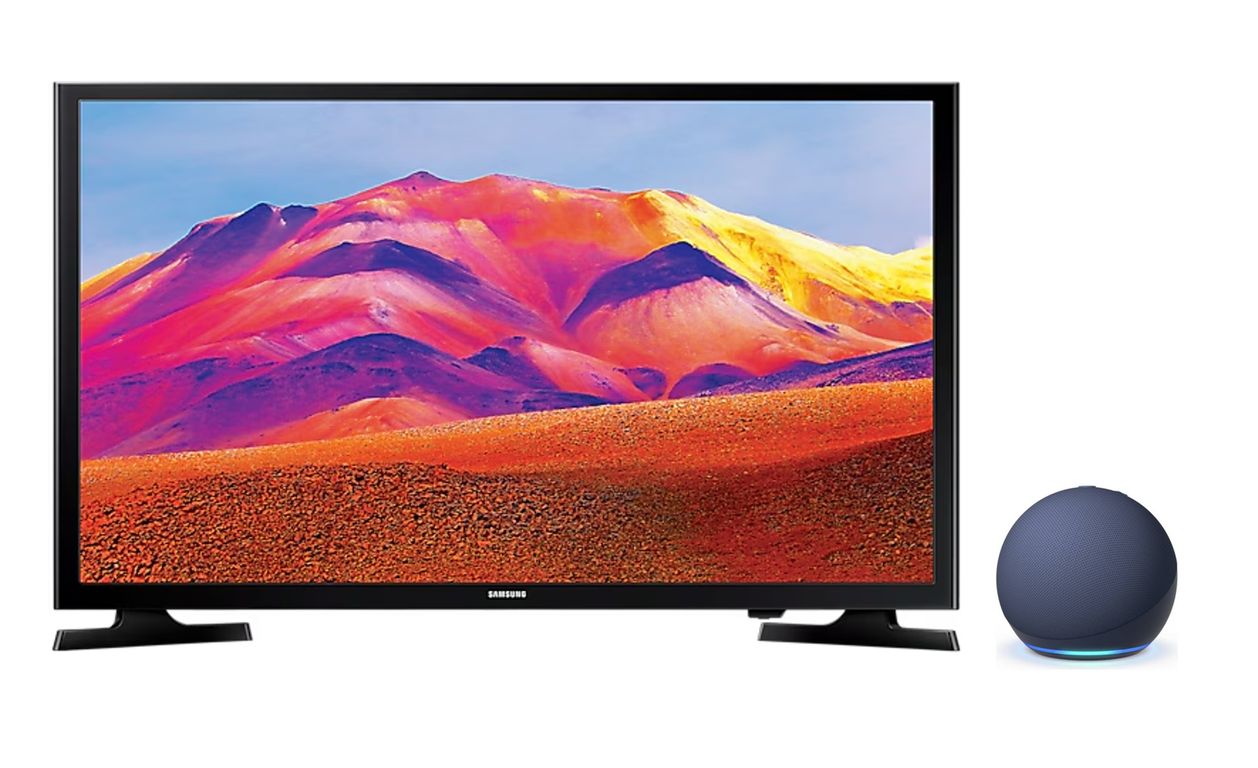 Televisor Samsung 40 T5290 Smart Tv Full HD + Alexa Amazon Echo Dot 5ta Generación