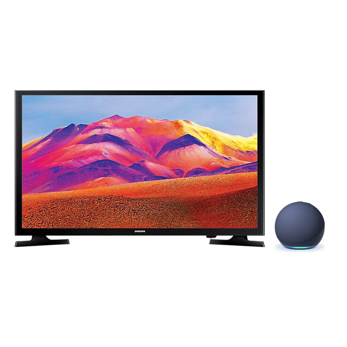 SAMSUNG - Televisor Samsung 40 T5290 Smart Tv Full HD + Alexa Amazon Echo Dot 5ta Generación