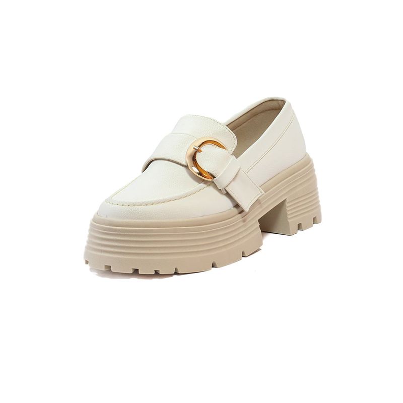 BALLERINA - Mocasín Beige Ballerinas Carlota