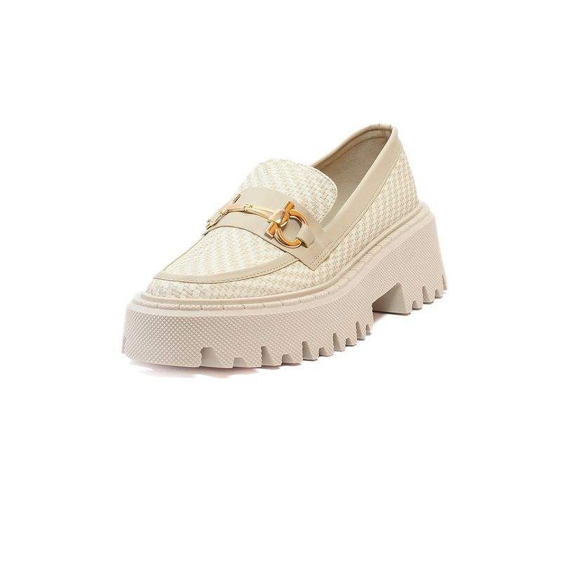 BALLERINA - Mocasines Beige Claro Ballerinas Lucia