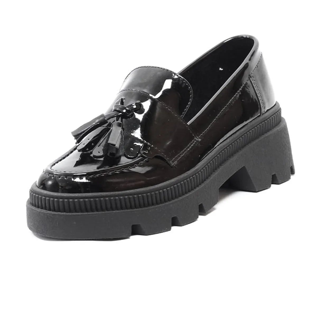 BALLERINA - Mocasín Negro Ballerinas Sara