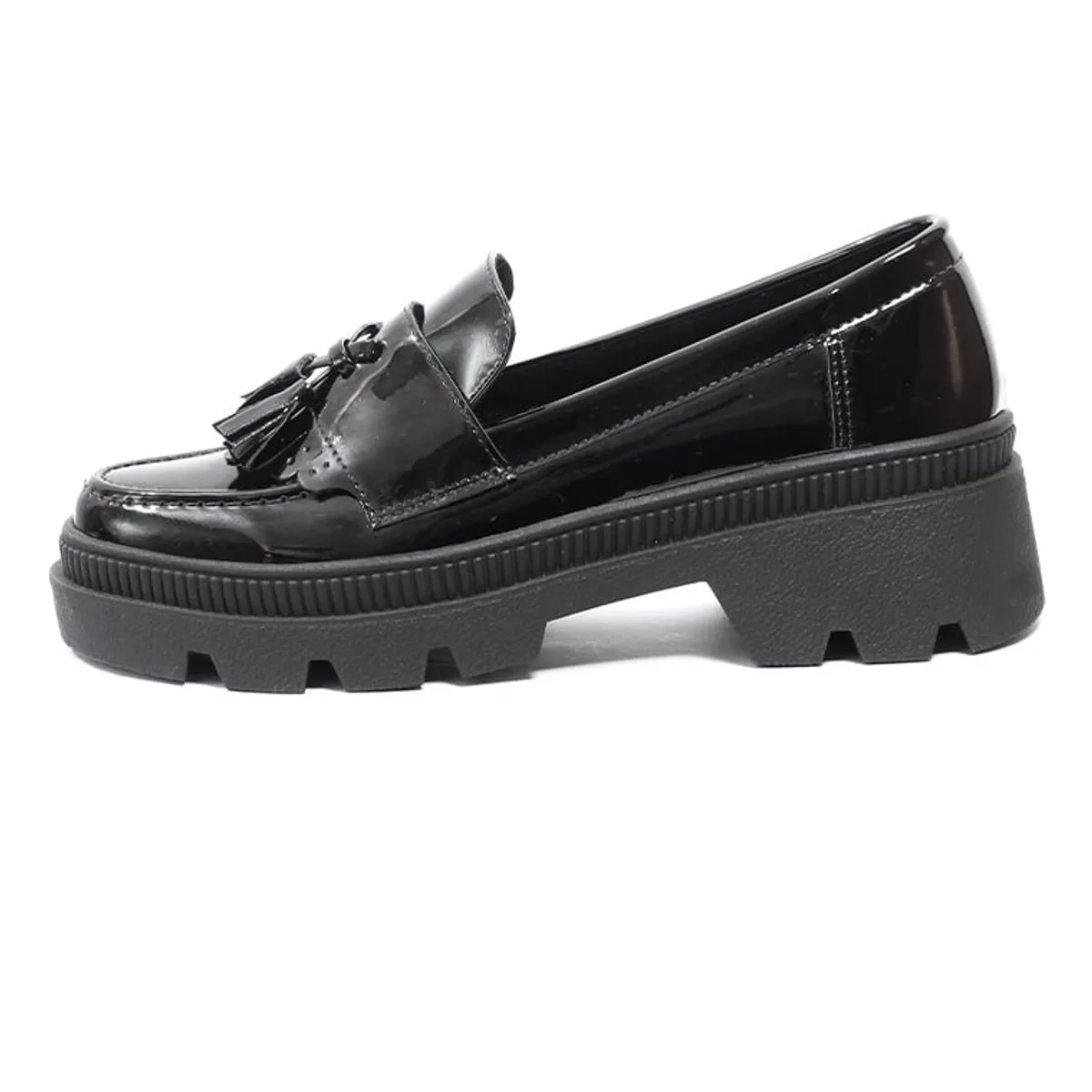 BALLERINA - Mocasín Negro Ballerinas Sara