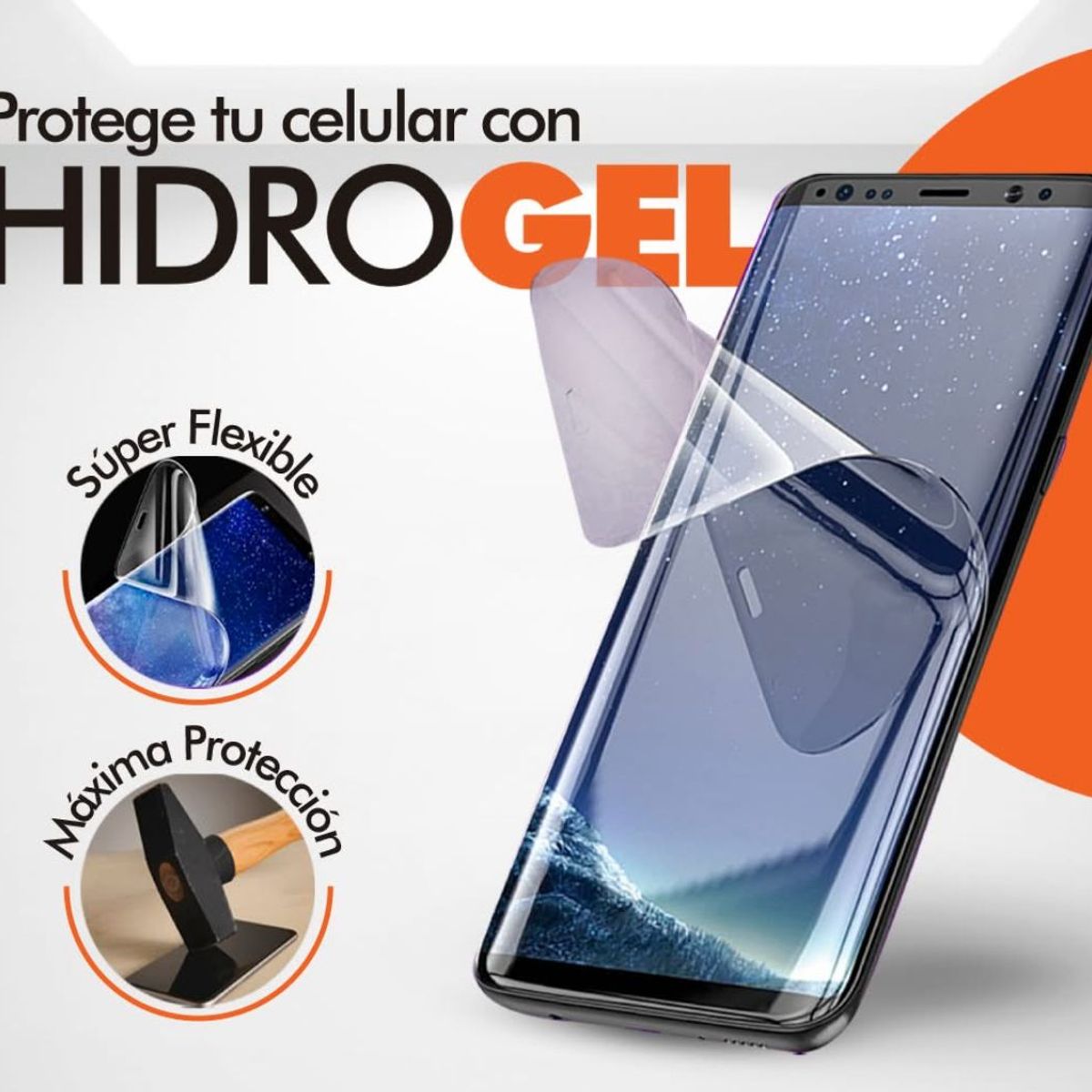 GENERICO - Protector De Pantalla En Hidrogel Anti espía Compatible con Samsung