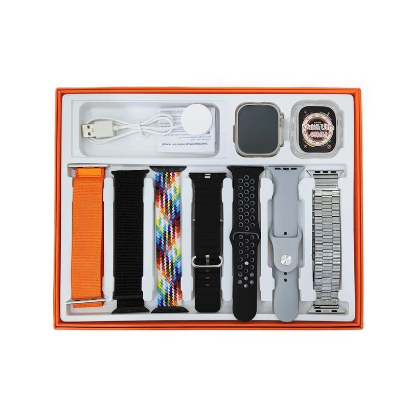 ULTRA PRO - Reloj Inteligente Ultra 7 En 1  Smartwatch 7 Correas