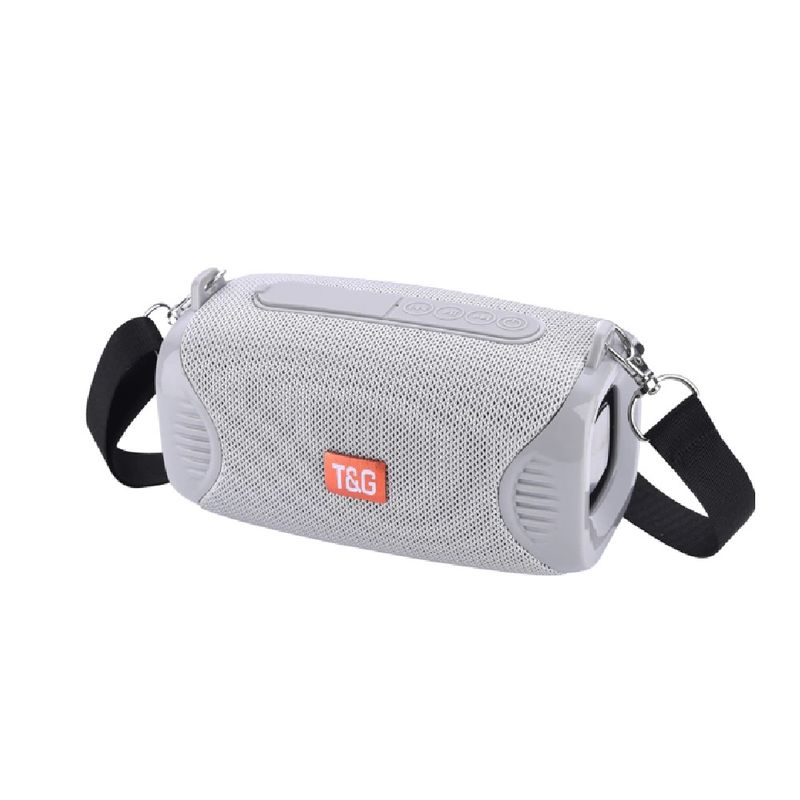 TYG - Parlante Bluetooth Portátil TG532 Con Correa Gris