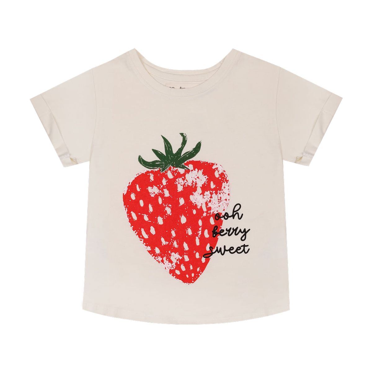 TENNIS - Camiseta con estampado de fresa para niña
