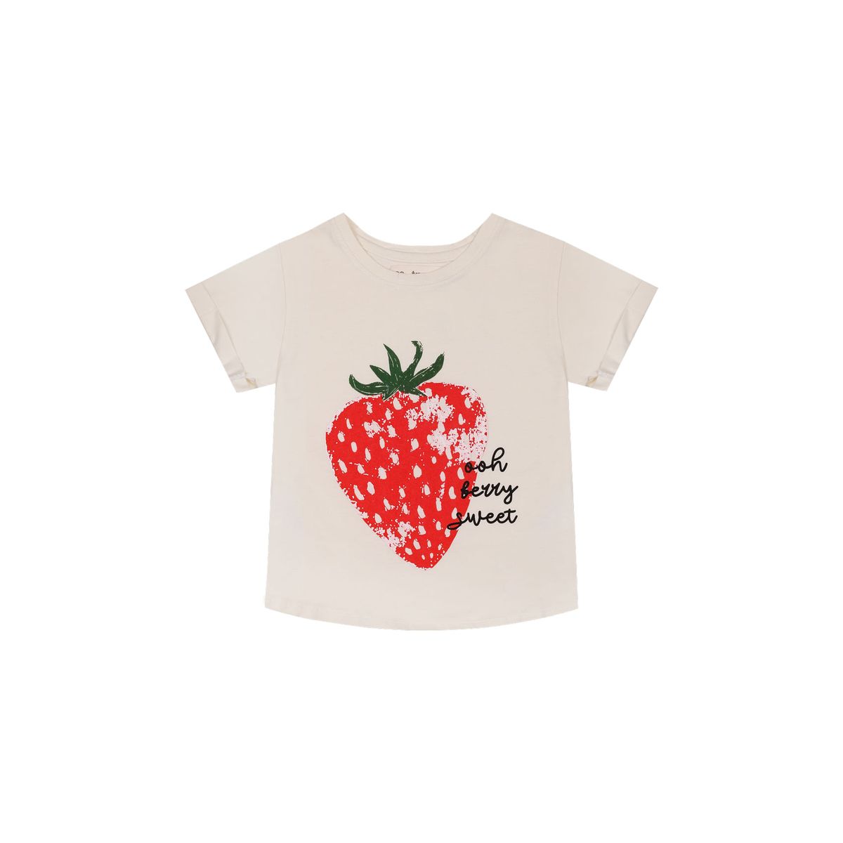 TENNIS - Camiseta con estampado de fresa para niña