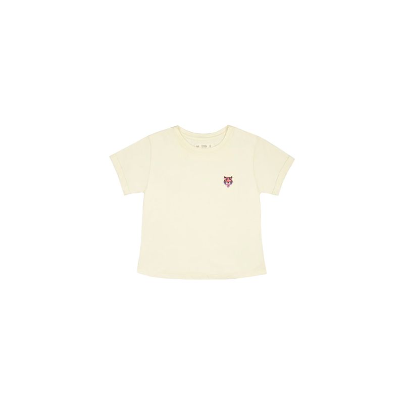TENNIS - Camiseta crudo con estampado de tigre para niña