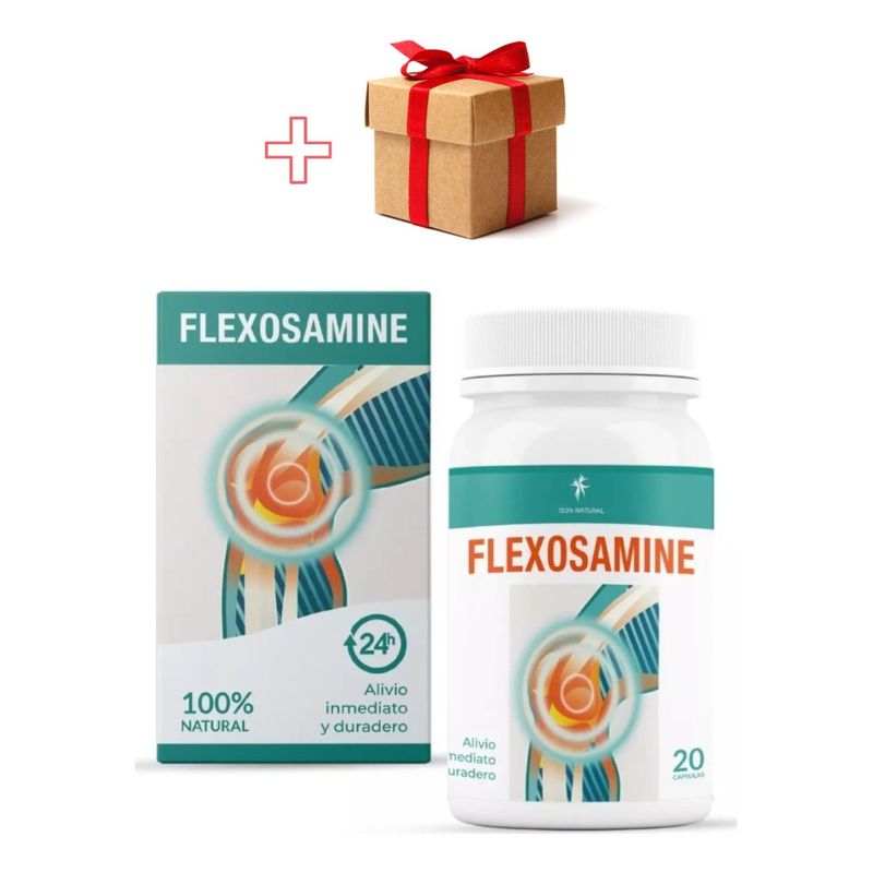GENERICO - Flexosamine ¡Alivio del Dolor Articular y Movilidad 20 Cápsulas