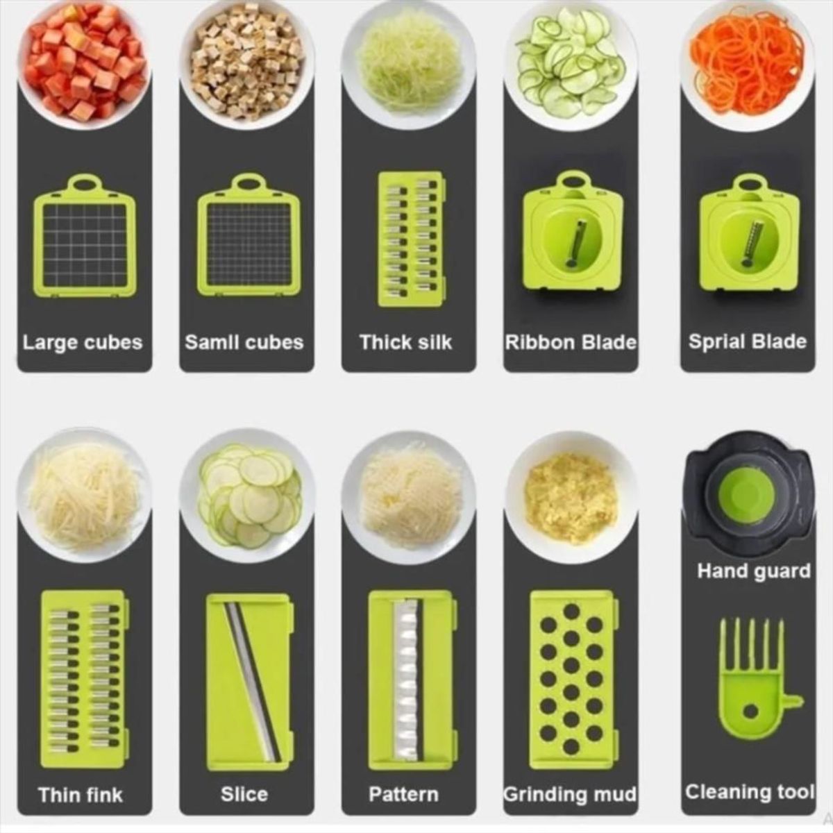 SKY - Picador Multifuncional 8 En 1