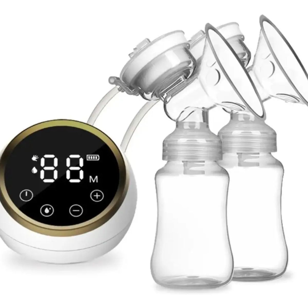 GENERICO - Extractor de Leche Eléctrico Doble Sin Dolor Chupete