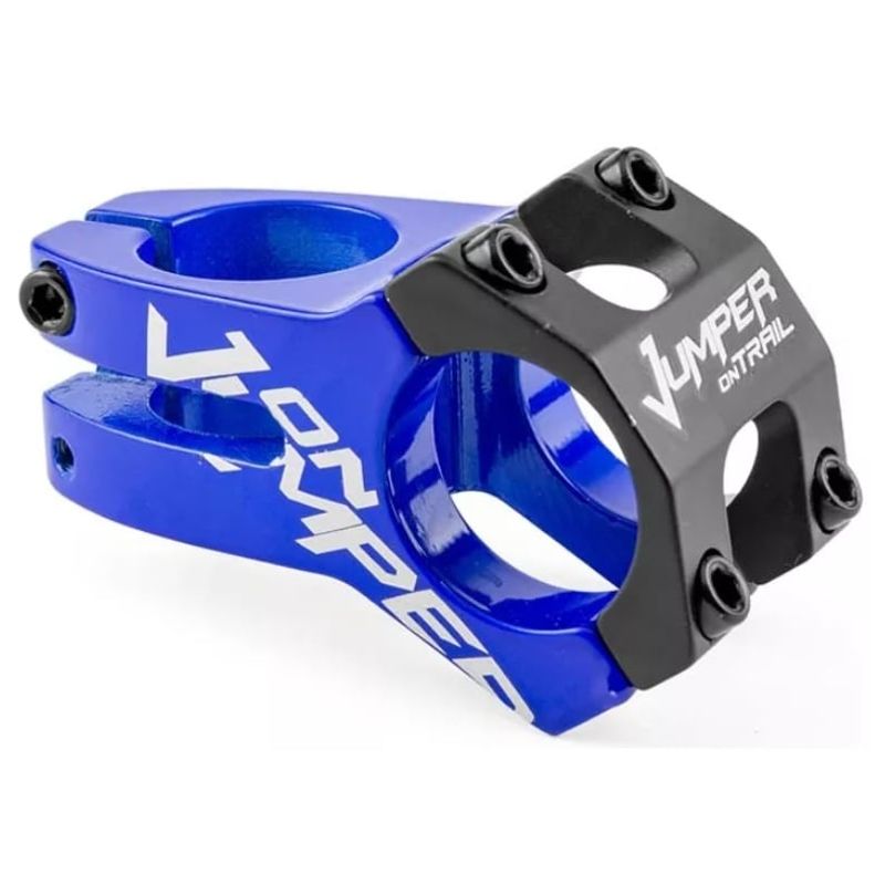 ONTRAIL - Caña Codo Potencia Ontrail JUMPER MTB Aluminio 50 mm Azul