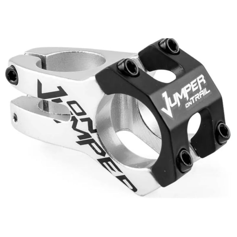 ONTRAIL - Caña Codo Potencia Ontrail JUMPER MTB Aluminio 50mm Plateada