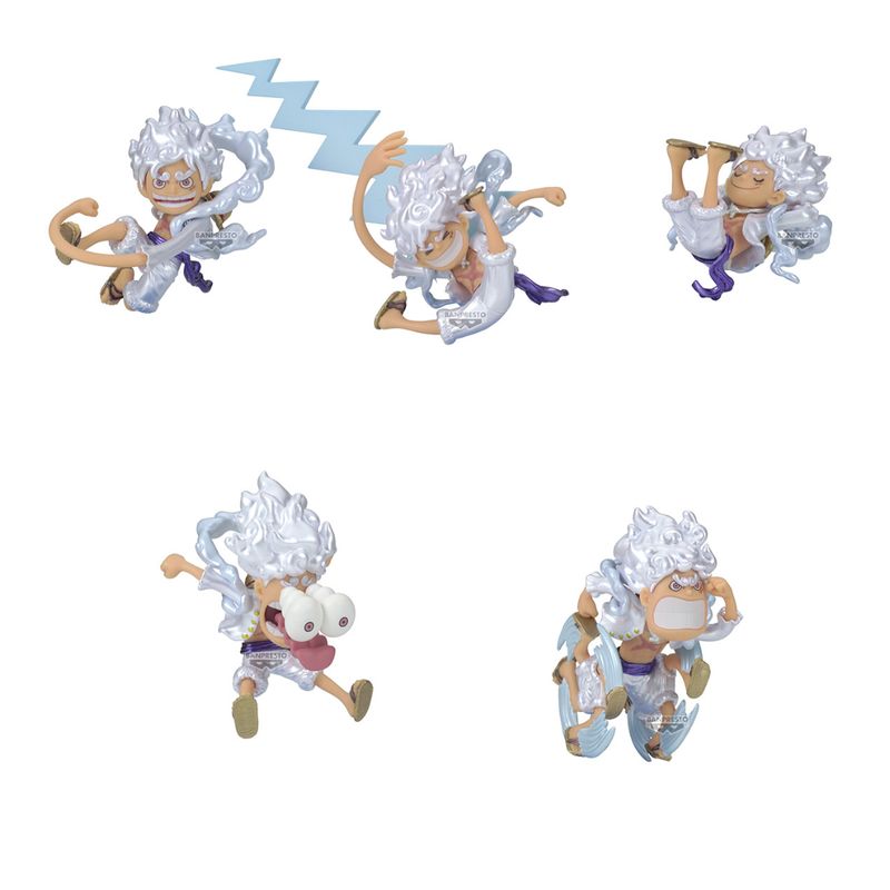 BANPRESTO - Figuras Luffy Gear 5 WCF One Piece
