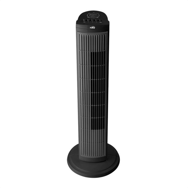 KALLEY - Ventilador De Torre Kalley TF60 3 Vel Giro 60° Temporizador Negro