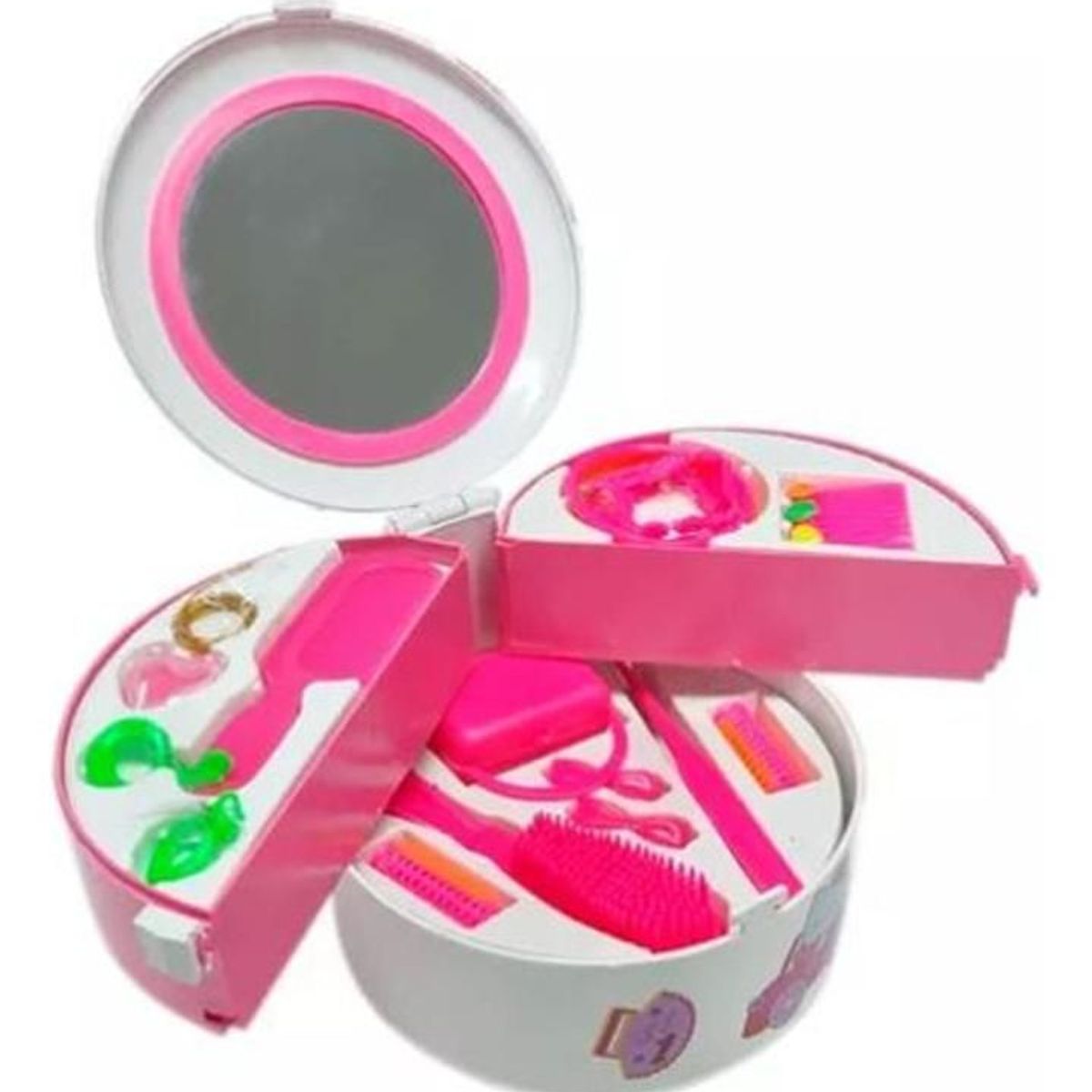 GENERICO - Neceser Set Belleza Espejo Maletin Accesorios Niña Juguete