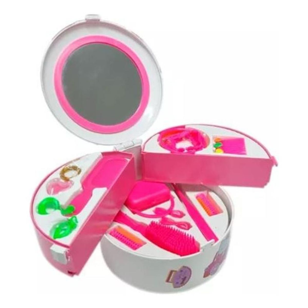 GENERICO - Neceser Set Belleza Espejo Maletin Accesorios Niña Juguete